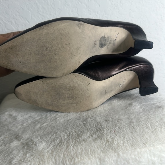 Ladies Enzo Angilini Curio "Brown"  Size 8N Leather Upper - Picture 8 of 10